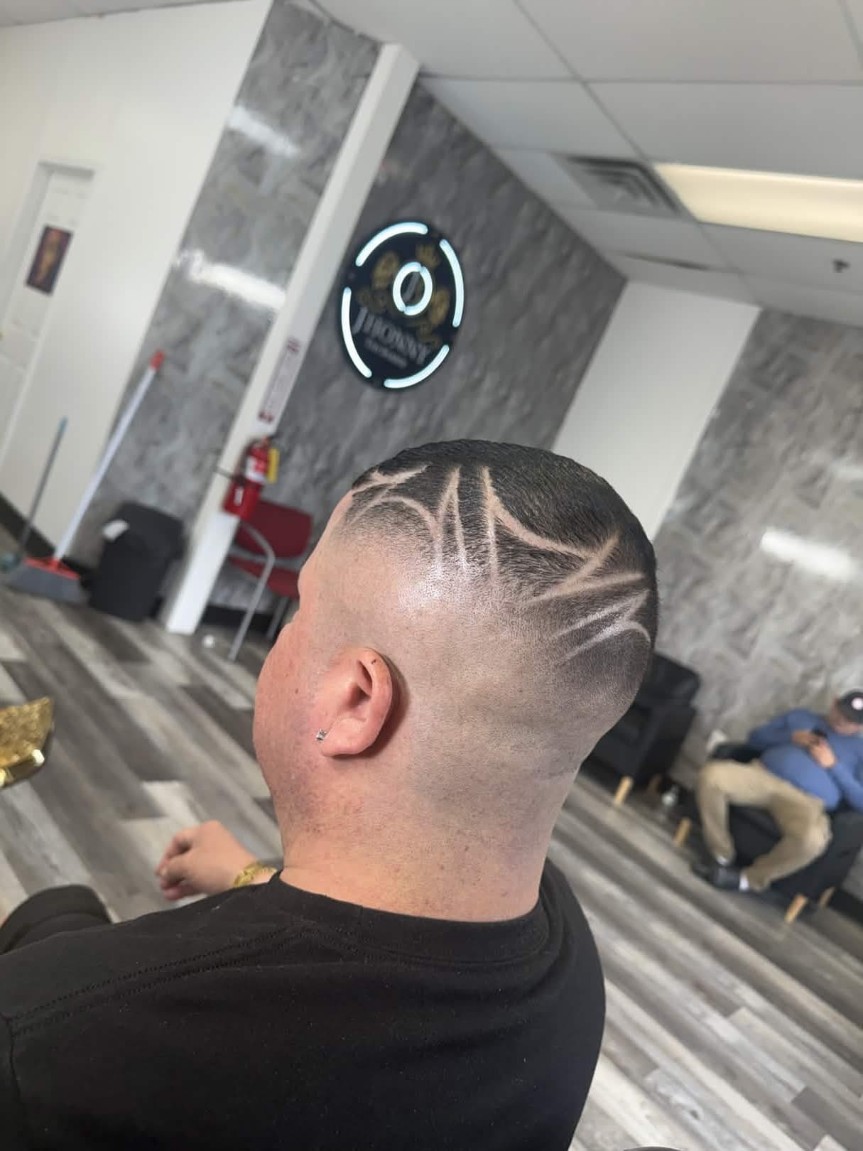 Diseño personalizado con arte de navaja